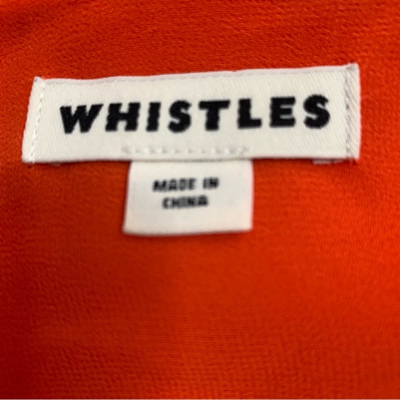 Whistles Marisa Draped Asymmetrical Dress - Picture 11 of 13